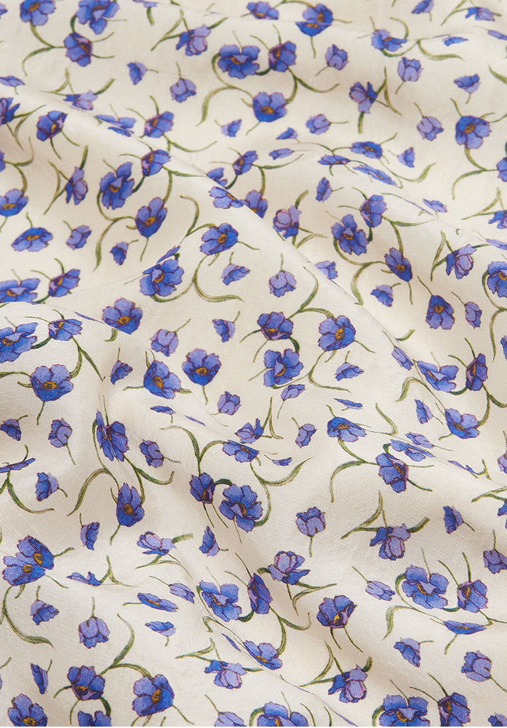 Matilda Dress Camellia Violet Silk