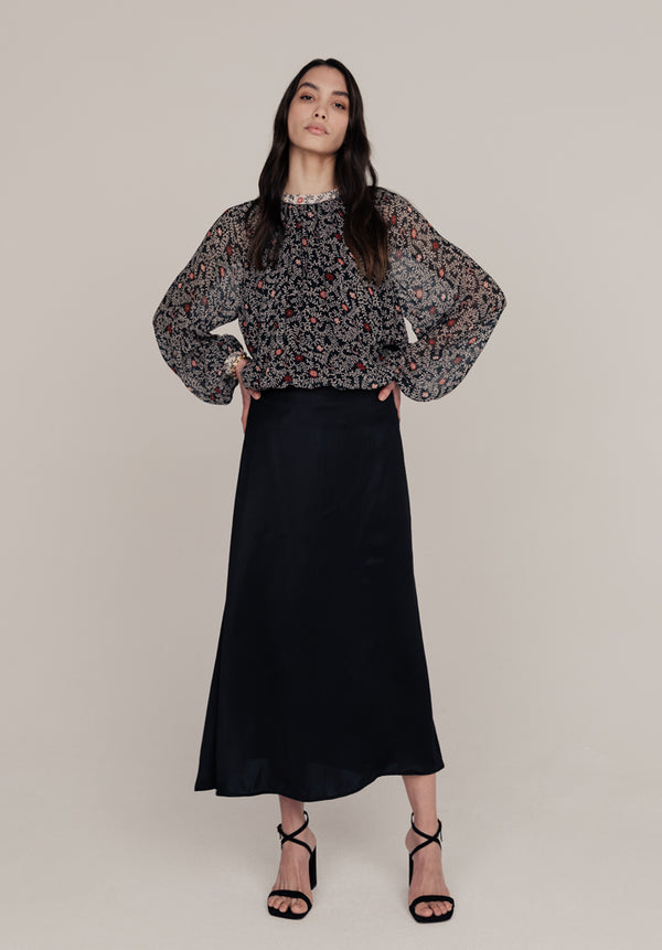 Helena Top Lucky Floral