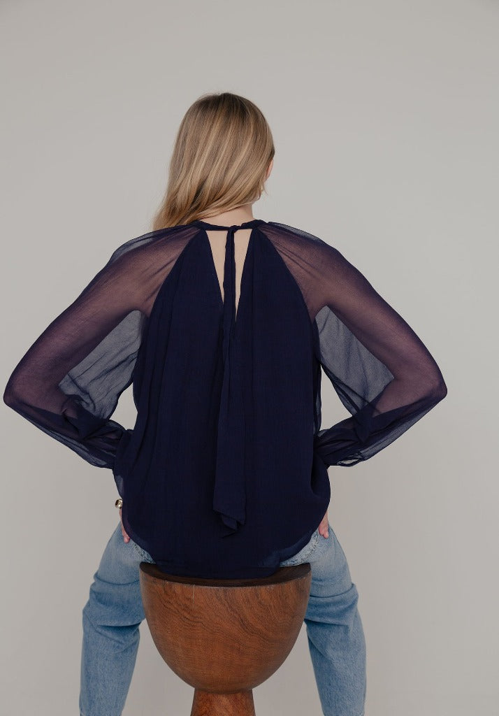 Helena Top Navy