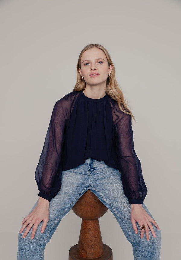 Helena Top Navy