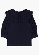Keira Blouse Navy