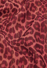 70s Dress Leopard Port