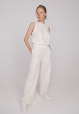 Bowie Jersey Trouser Ivory